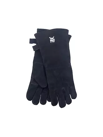 WMF | Grillhandschuhe Leder / Schwarz | 
